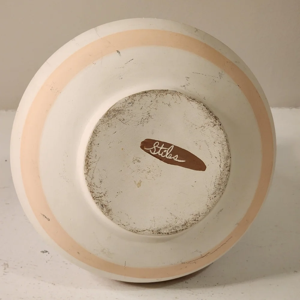 Southwest Clay‎ Pot Vase Signed By Artist (Stiles)